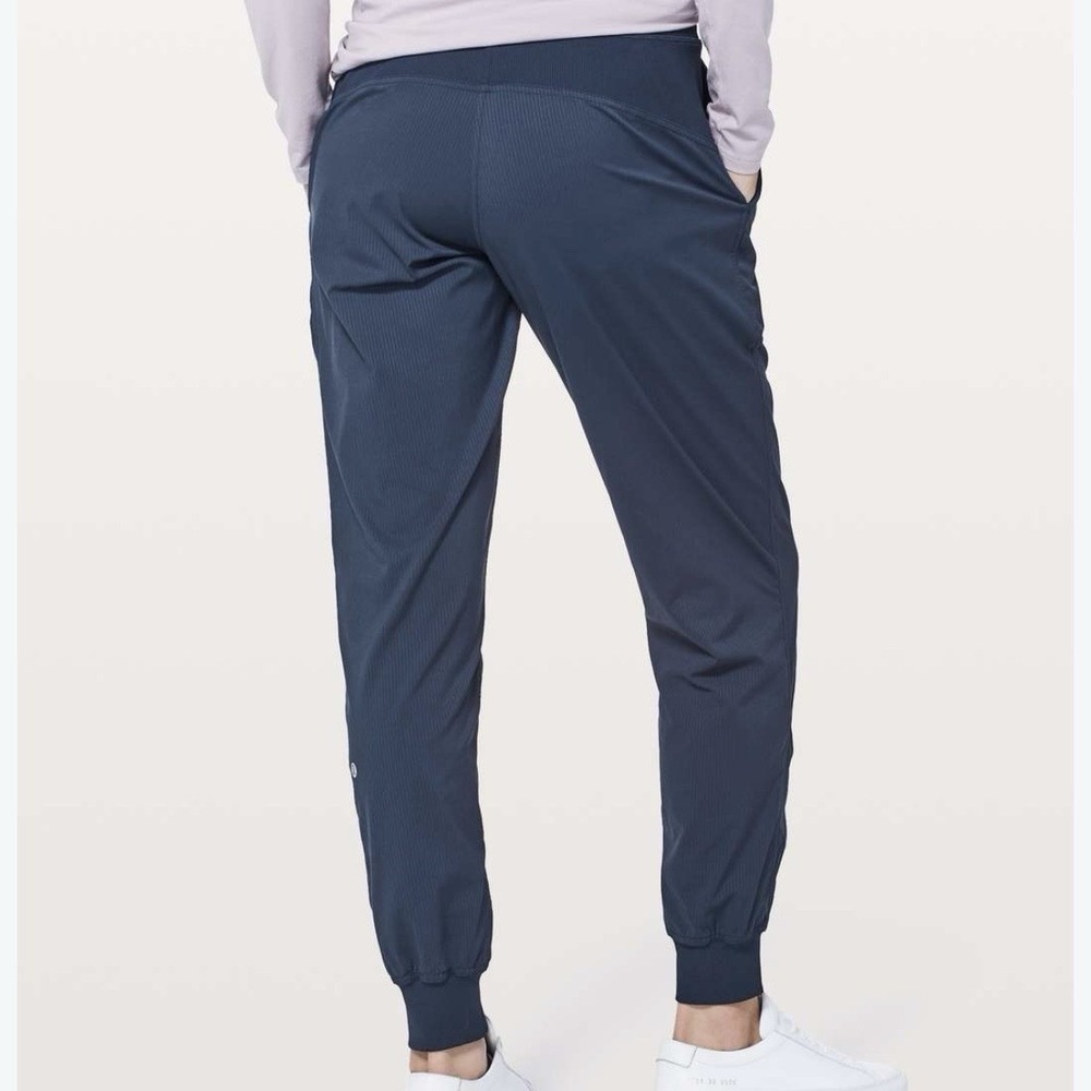 Lululemon Dance Studio Mid-Rise Jogger True Navy Blue Sz 10 29" Pockets Pull On